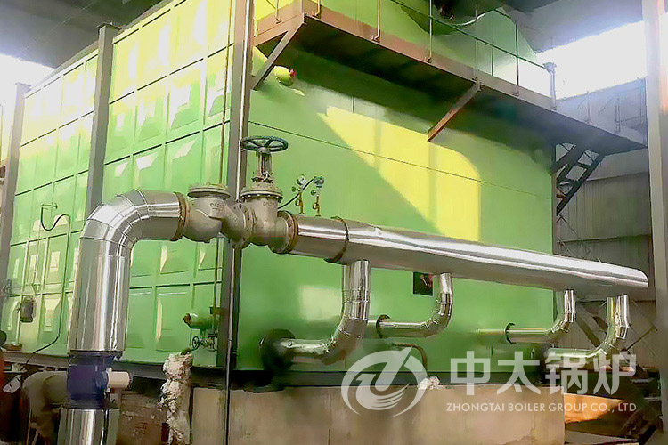 汝陽縣高中7噸熱水鍋爐