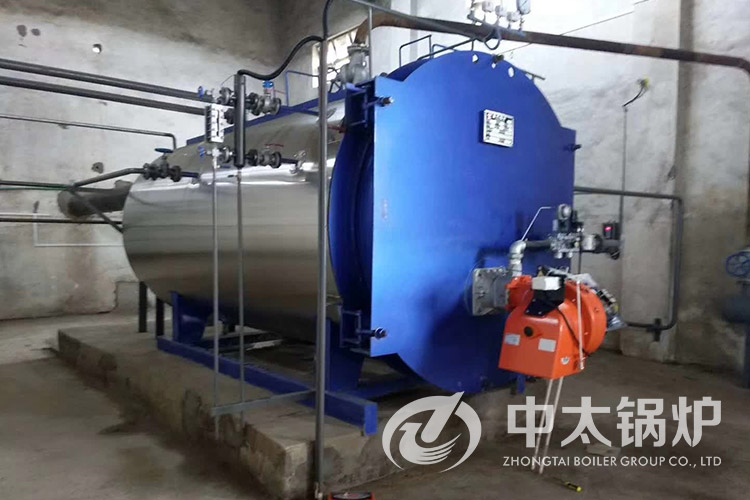 河北某賓館2噸燃氣蒸汽鍋爐